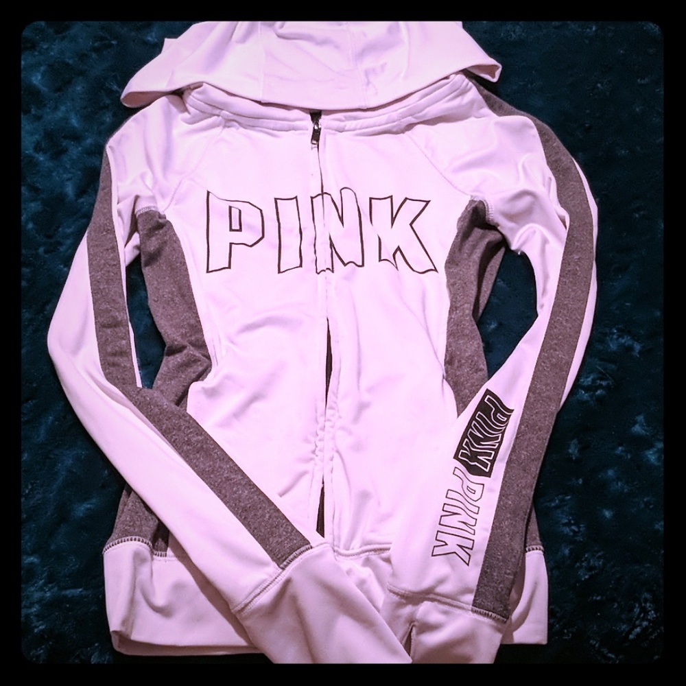 PINK zip hoodie
